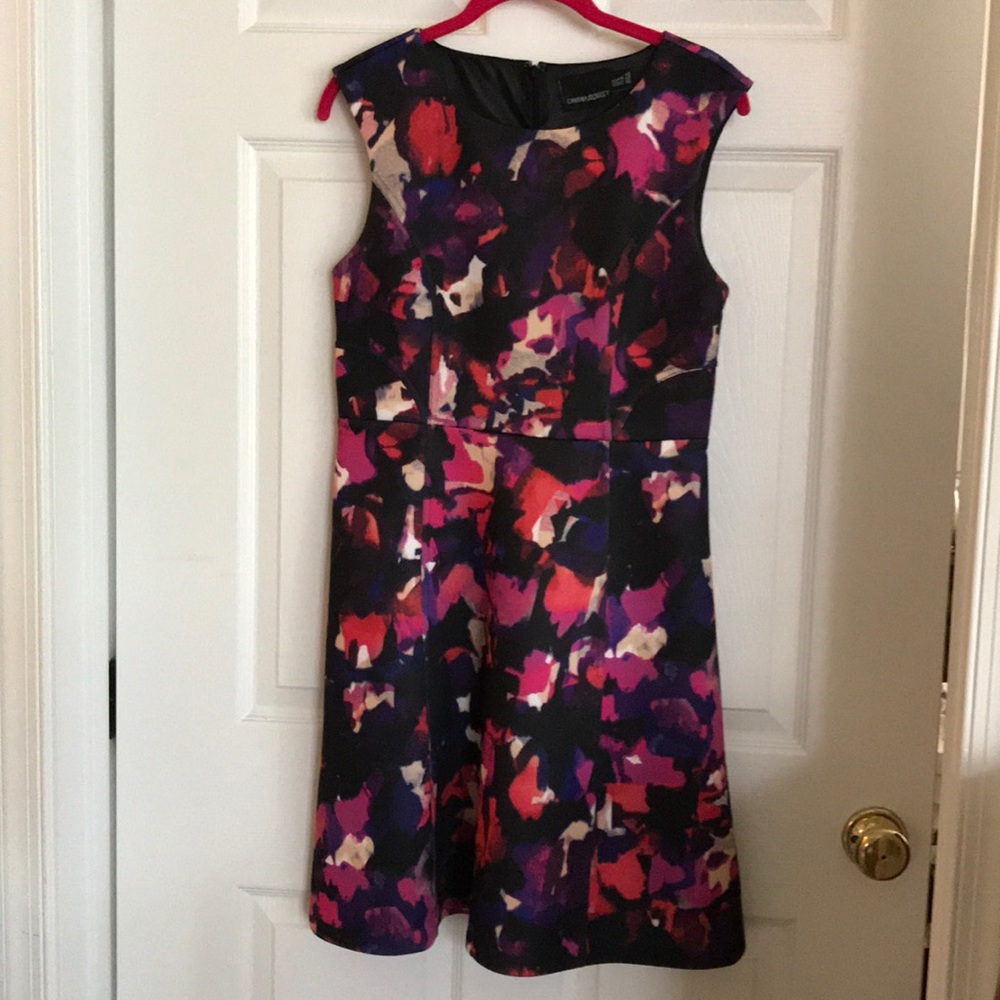 Cynthia Rowley multicolor scuba dress